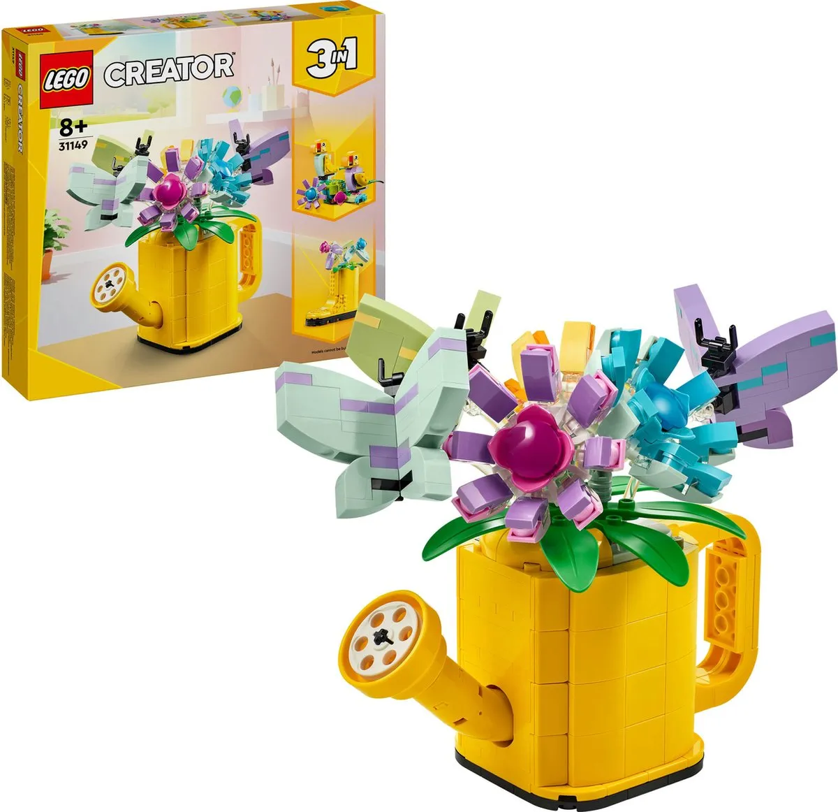 LEGO Creator 3in1 Bloemen in Gieter 31149 - 420 Stukken