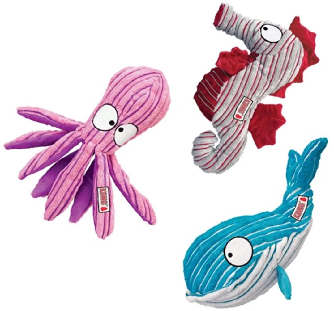 KONG Cuteseas Octopus Hondenspeelgoed S - Roze