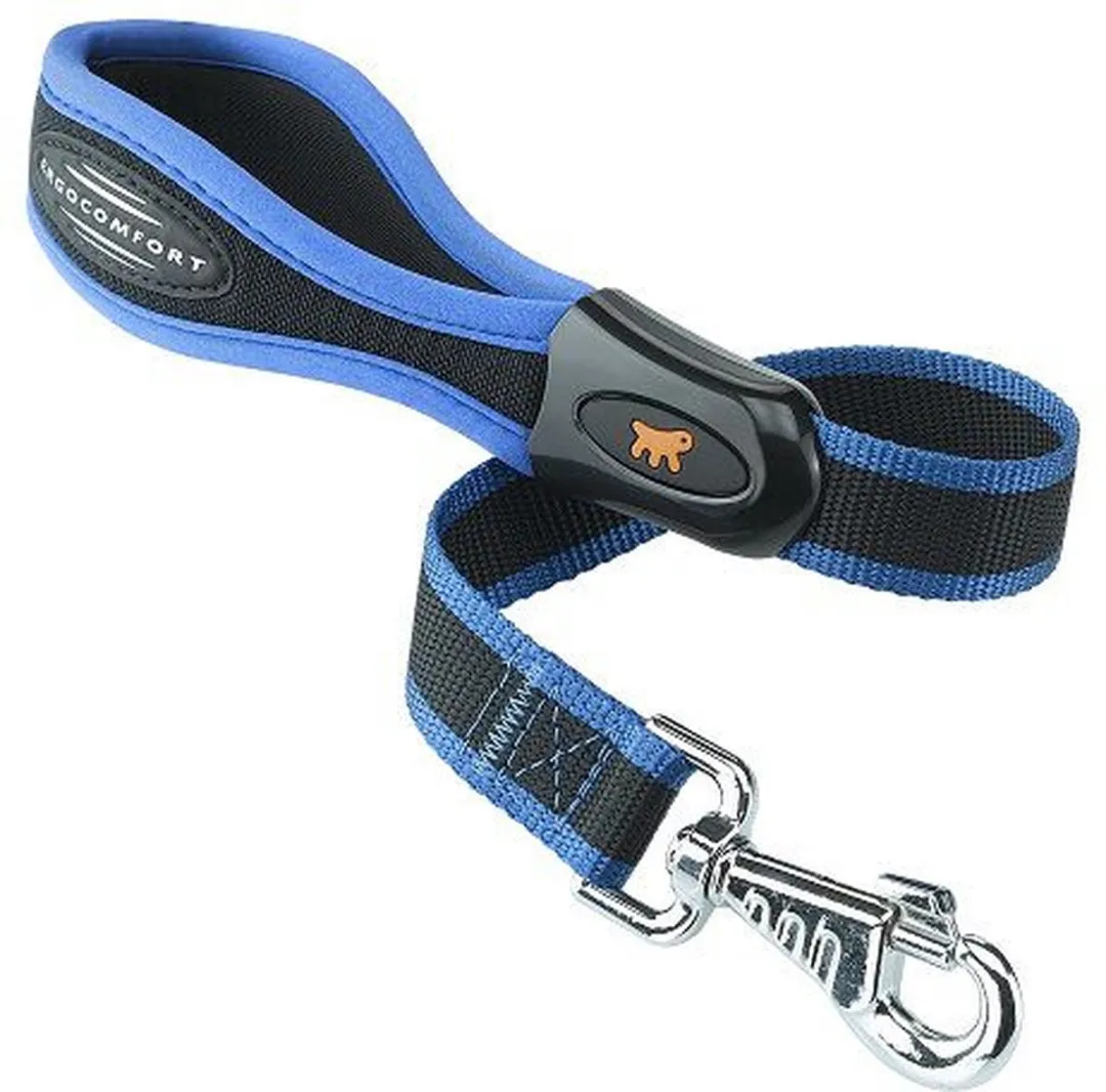 Ferplast Hondenriem Ergocomfort G20 120cm - Zwart/Rood - afbeelding 2 van 4