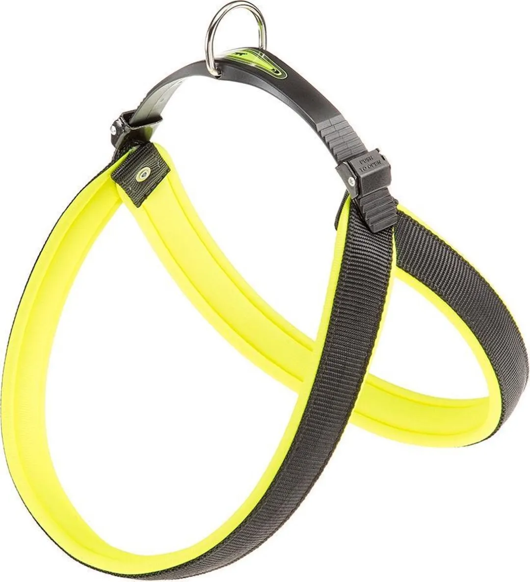 Ferplast Agila Fluo-9 Hondentuigje - Geel - 77/85cm