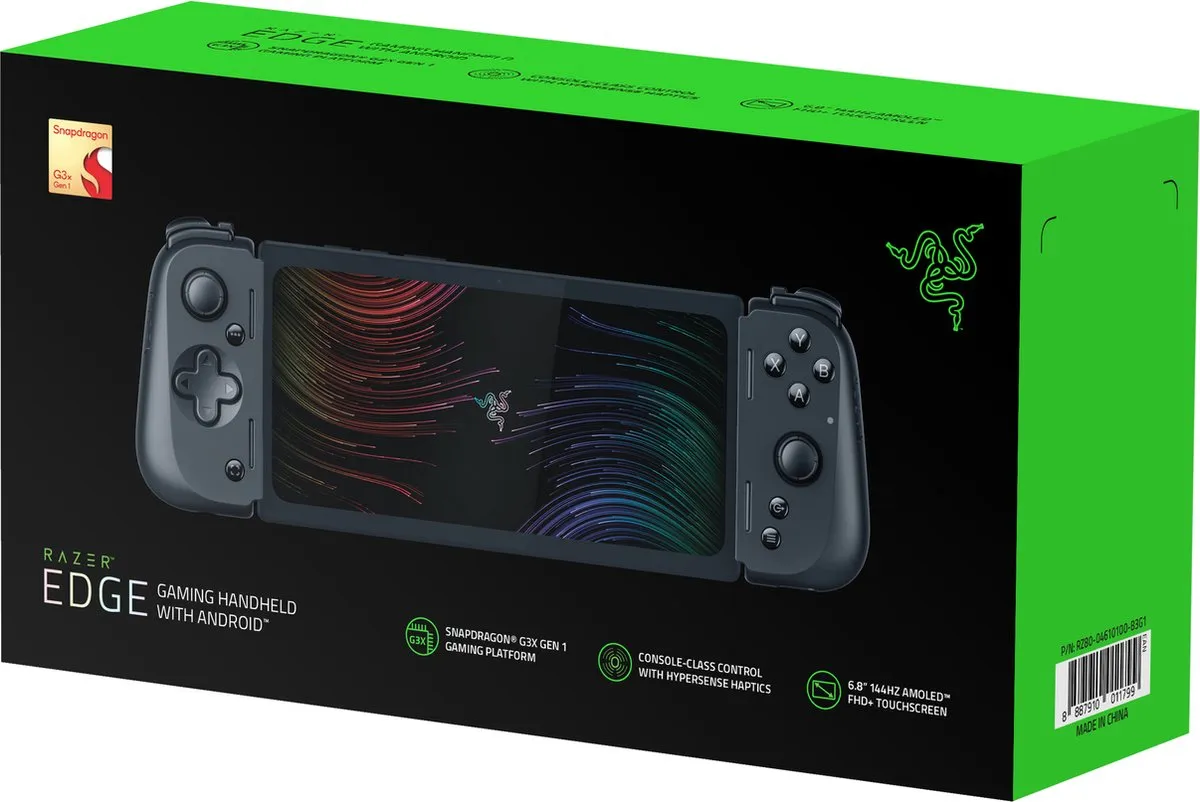 Razer Edge WiFi RZ80-04610100-B3G1 Handheld - Zwart