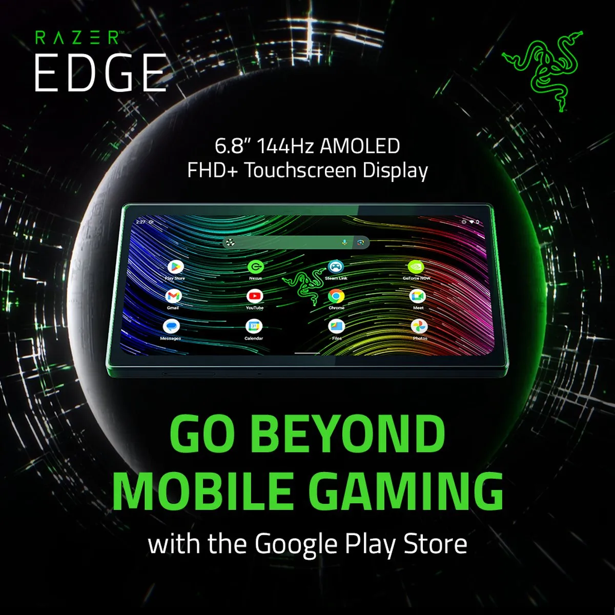 Razer Edge WiFi RZ80-04610100-B3G1 Handheld - Zwart
