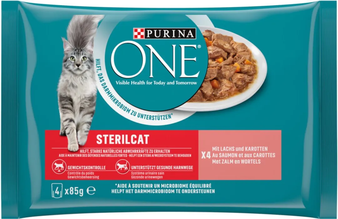 Purina ONE Adult Zalm & Wortel - 340g
