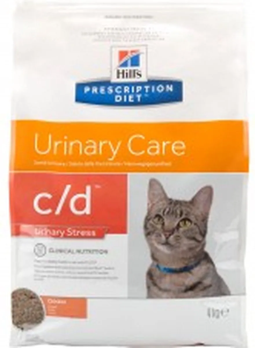 Hill's Feline C/D Urinary Stress Kattenvoer - 8 kg