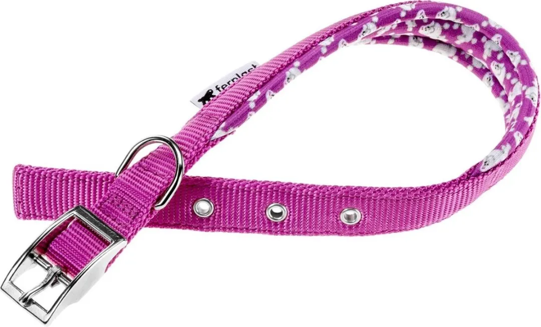 Ferplast Hondenhalsband Daytona 37-45cm Nylon - Paars