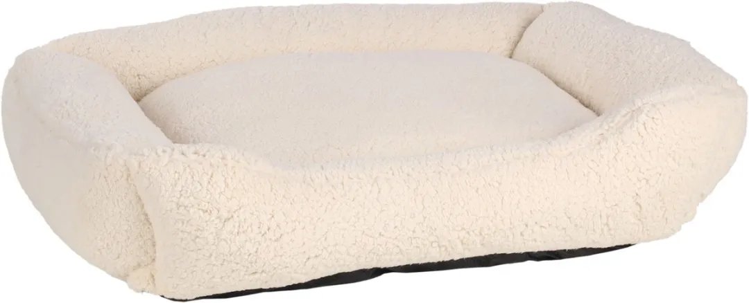 Flamingo Mand Felpa Rechthoekig Wit 80x67x22cm