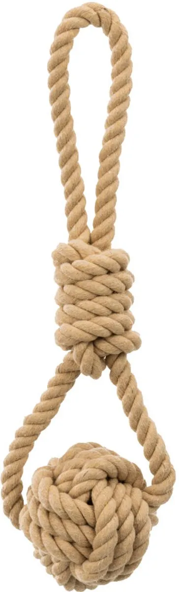 Trixie Be Nordic Knoopbal Aan Touw Ø 7/20cm - Blauw - afbeelding 2 van 6