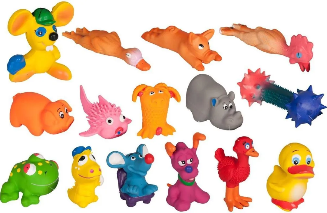 Flamingo Angus Speelgoed Honden Latex Joytoys 15 Stuks