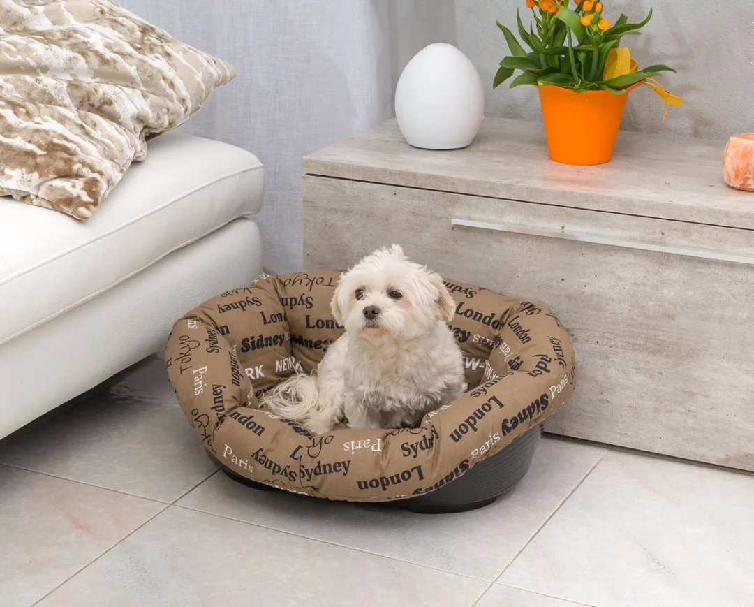 Ferplast Hondenkussen Sofa 52x39cm - Fluweel Beige