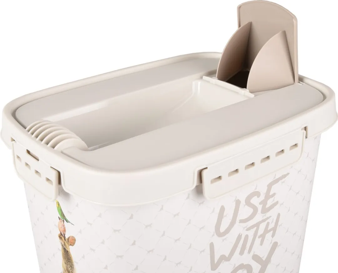 Flamingo June Voerton Hond 8,4L - Taupe/Wit
