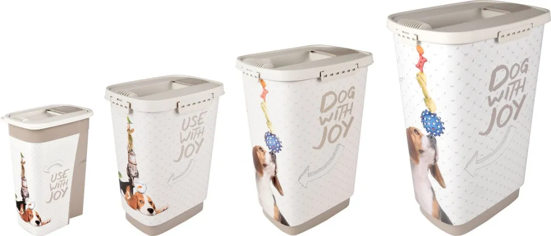 Flamingo June Voerton Hond 8,4L - Taupe/Wit