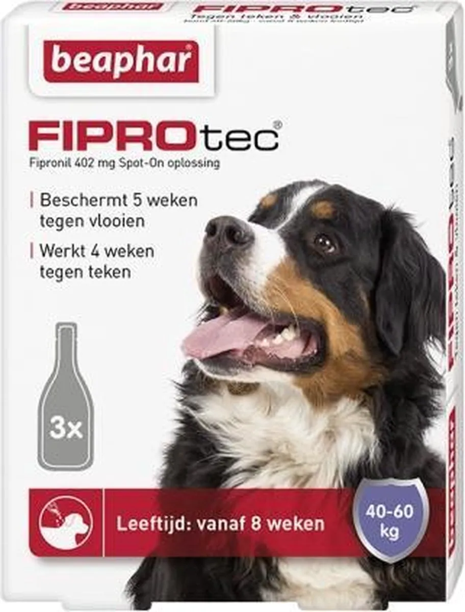 Beaphar FiproTec Hond 10-20 kg Pipetten - 3 Stuks - afbeelding 6 van 6