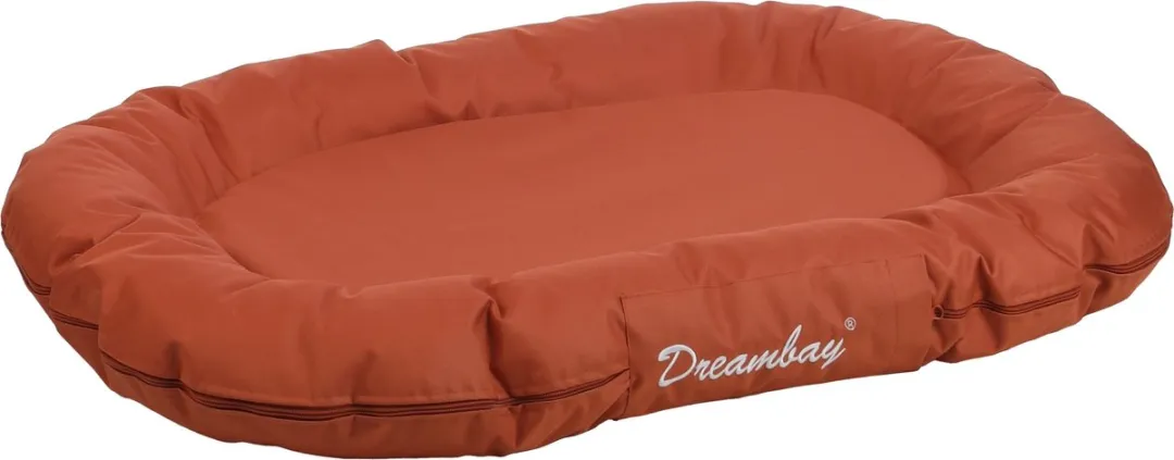 Flamingo Dreambay Ovaal Kussen Terracotta 100x75x15cm