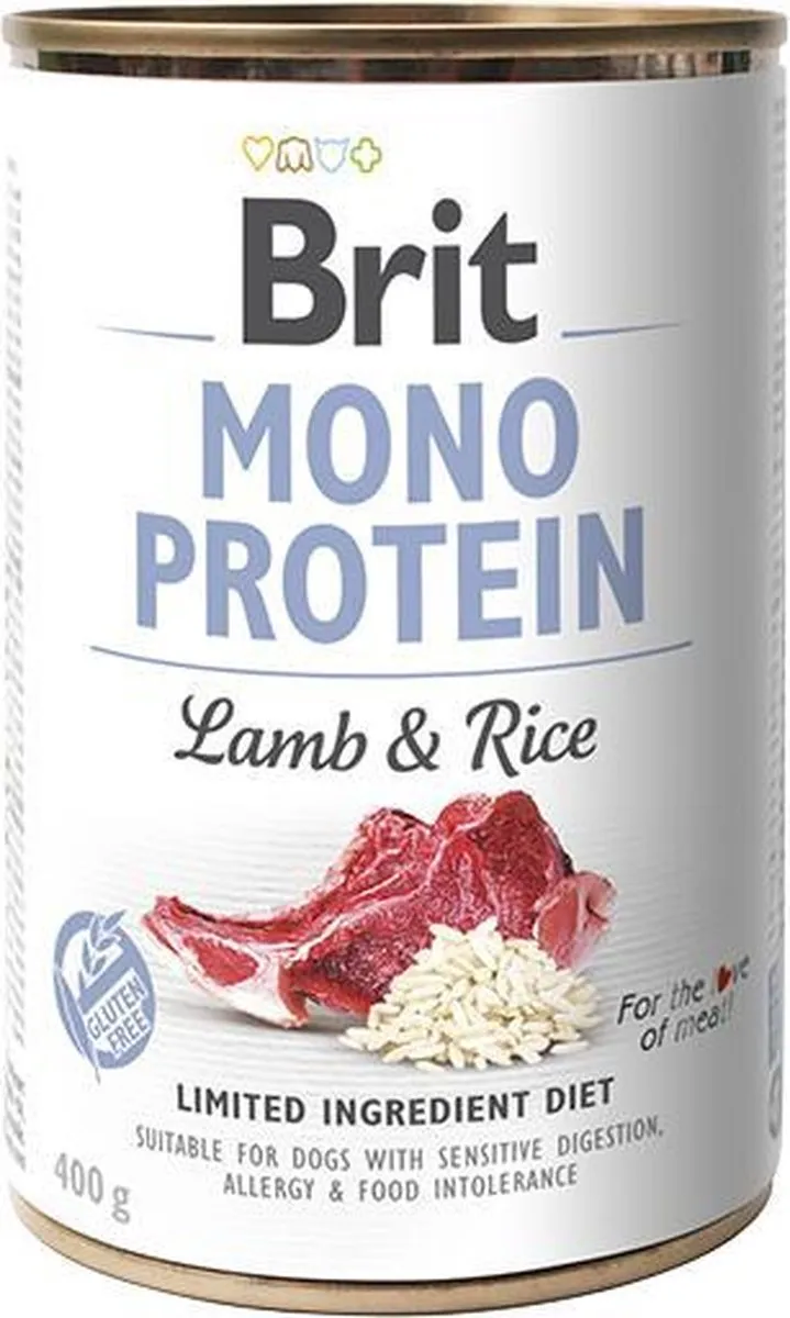 Brit Mono Protein Lam & Rijst