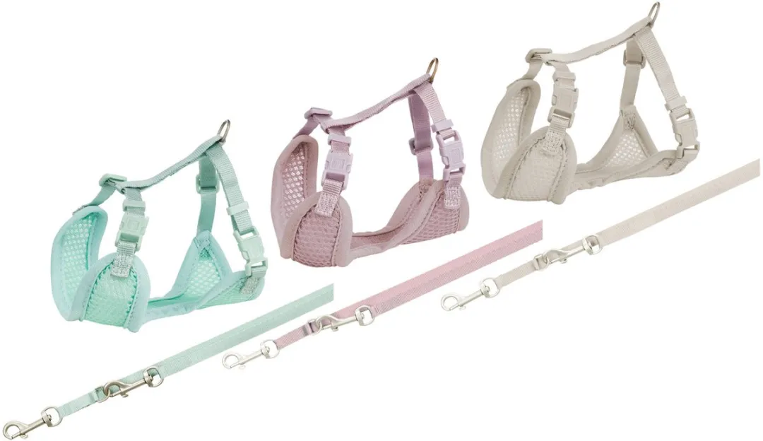 Trixie Junior Puppy Softtuig 36-50cm - Lichtgrijs - 2m