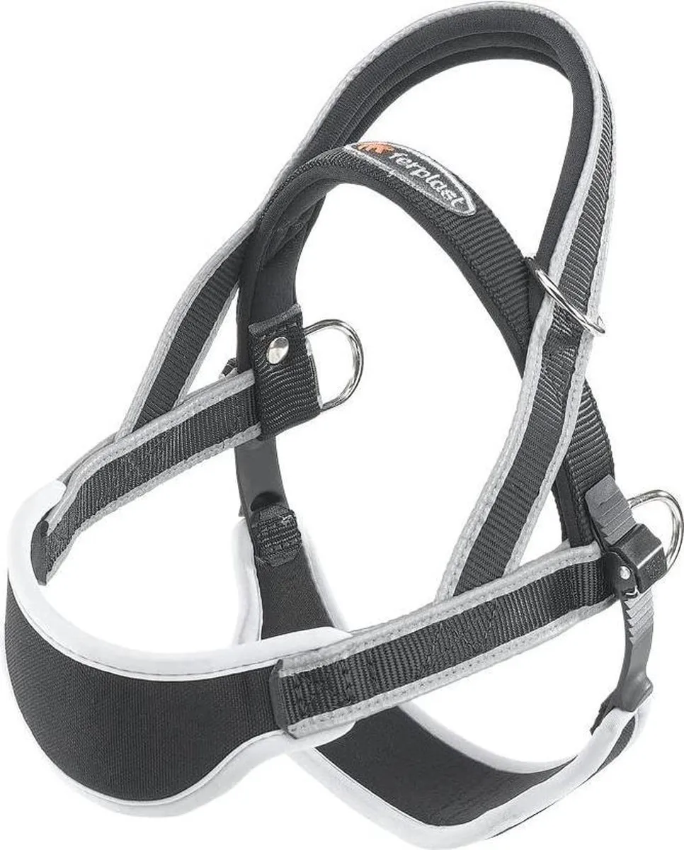 Ferplast Nordic Hondentuig M - 59-67cm Zwart/Grijs
