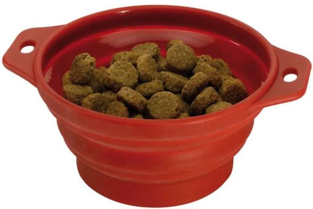 Ferplast PA 1087 Reizen Voerbak - 14cm - Rood - afbeelding 2 van 3