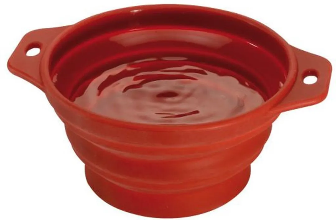 Ferplast PA 1087 Reizen Voerbak - 14cm - Rood - afbeelding 3 van 3