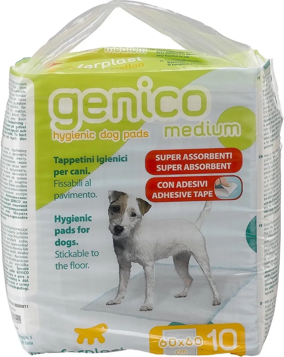 Ferplast Trainingpads Hond 60x60cm - Wit - 10 Stuks