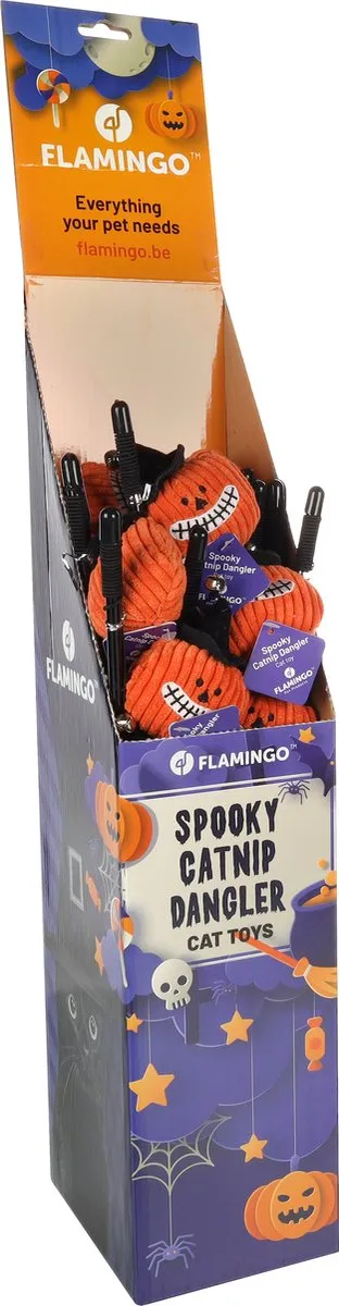 Flamingo Pumpo Halloween Kattenhengel