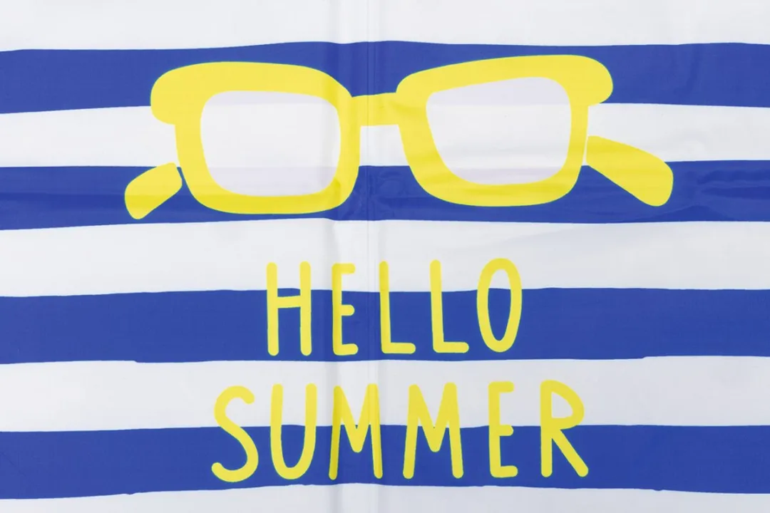 Beeztees Hello Summer Koelmat Hondenmat - 65x50cm - Blauw/Wit - afbeelding 3 van 5