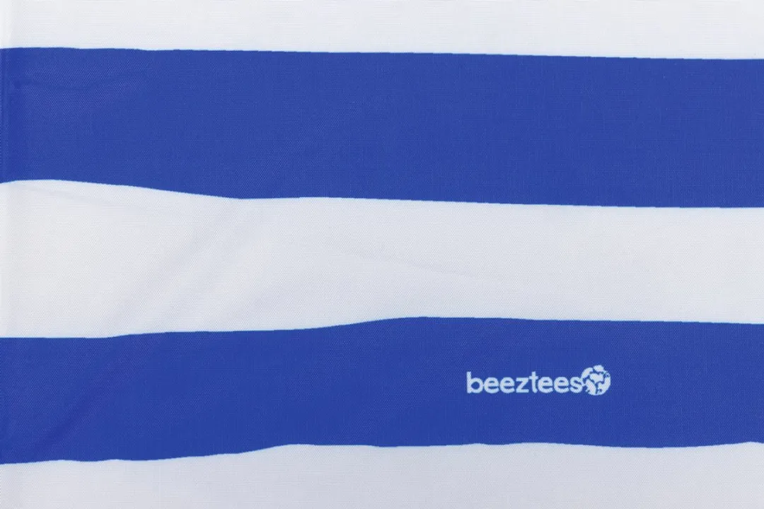 Beeztees Hello Summer Koelmat Hondenmat - 65x50cm - Blauw/Wit - afbeelding 4 van 5