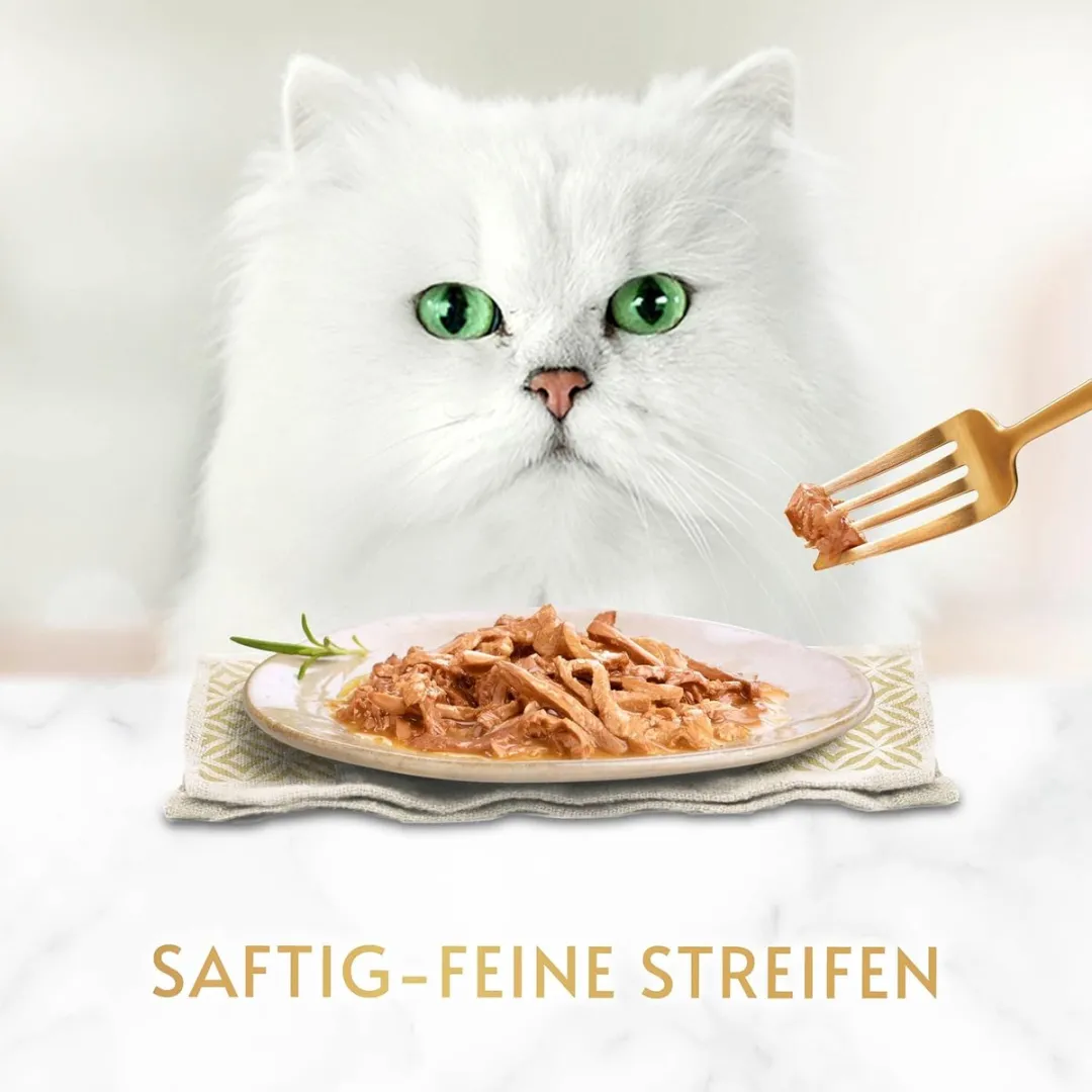 Purina Gourmet Gold Sappige Fijne Reepjes Multipack - 8x85g