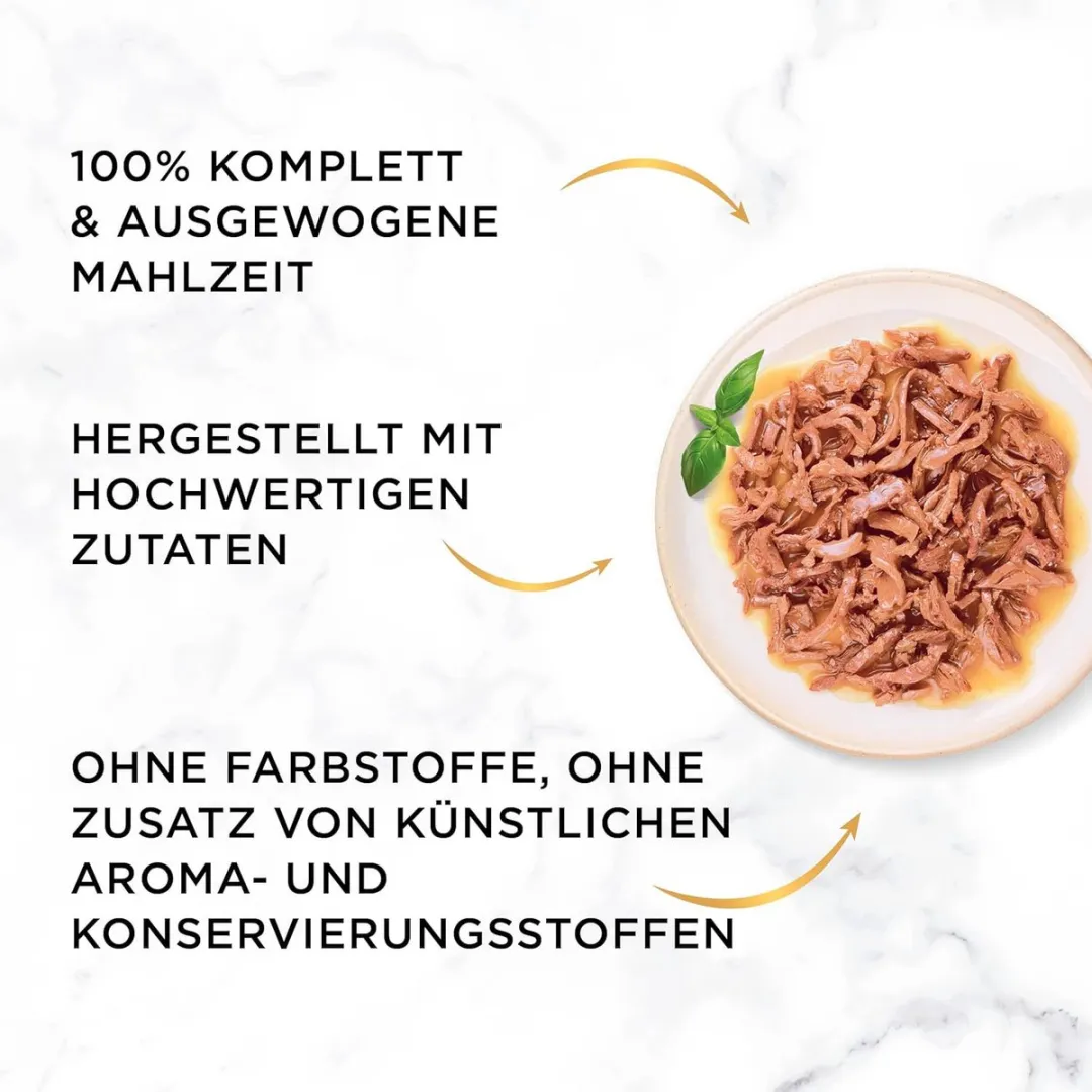 Purina Gourmet Gold Sappige Fijne Reepjes Multipack - 8x85g