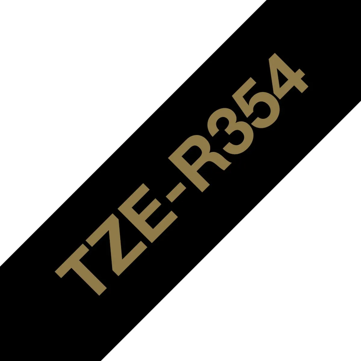 Brother TZE-R354 Printerlint 24mm - Goud