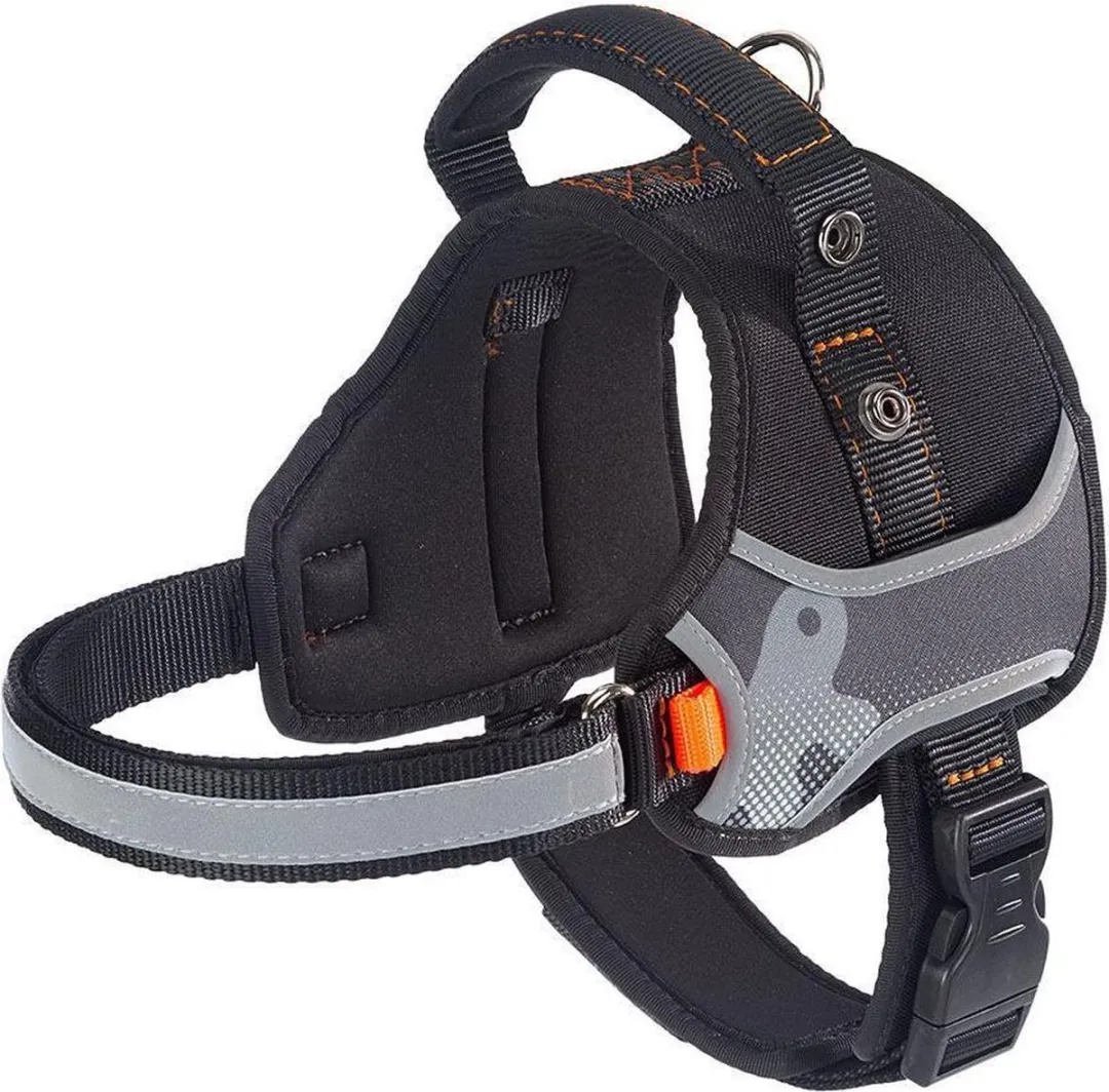 Ferplast Hercules Nylon Tuigje 50-60cm - Zwart