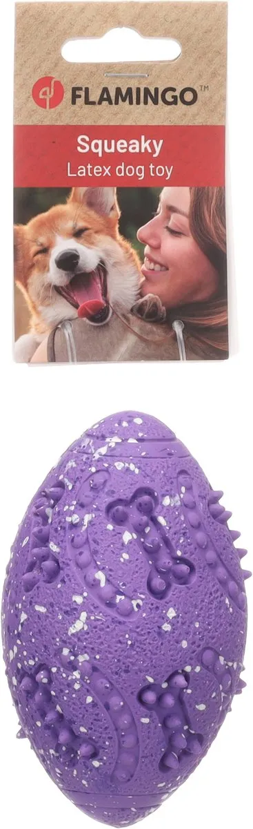 Flamingo Freckles Rugby Speelgoed - M - 11,8x6,8cm Assortiment