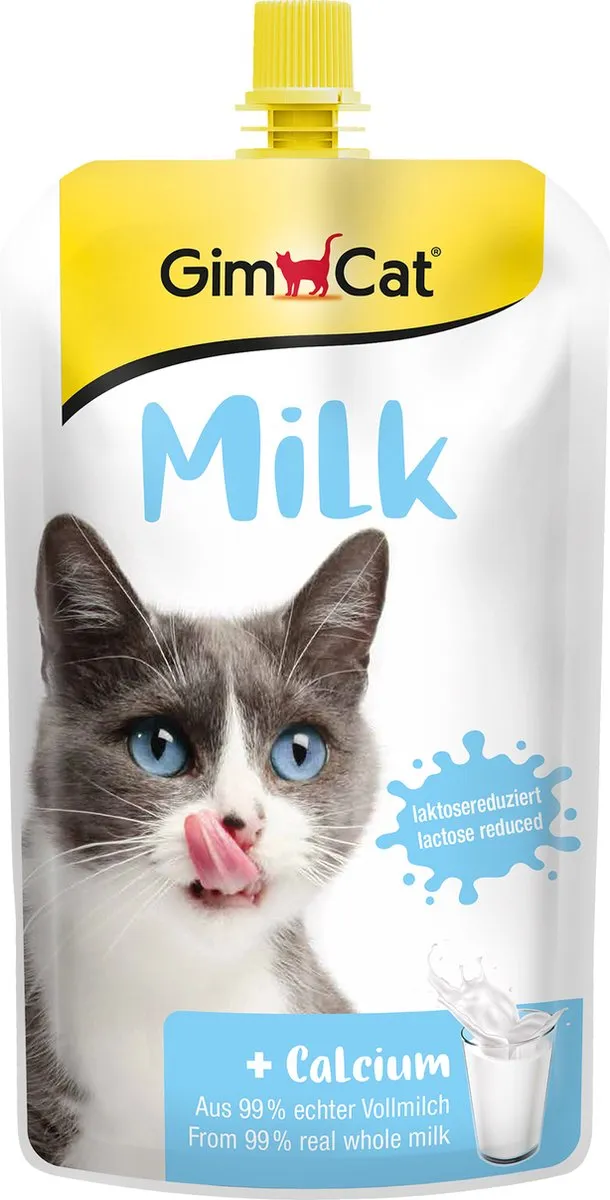 GimCat Kattenmelk Pouch 200ml
