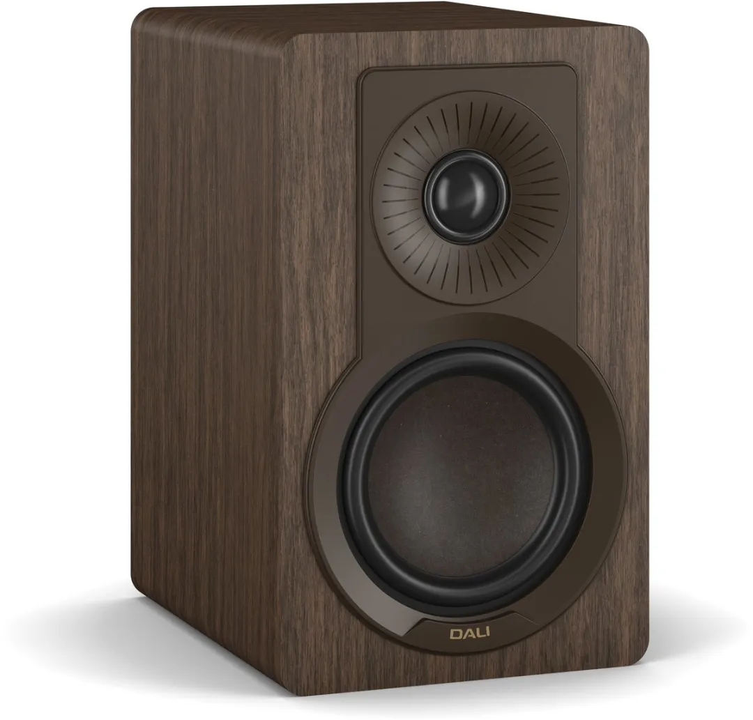 Dali Kupid Passieve Boekenplank Speaker - Walnoot - afbeelding 6 van 6