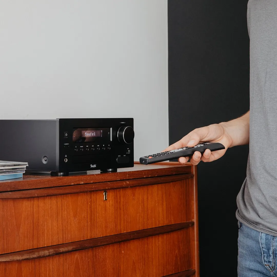 Teufel KOMBO 43 Cd-receiver - 50W - Zwart