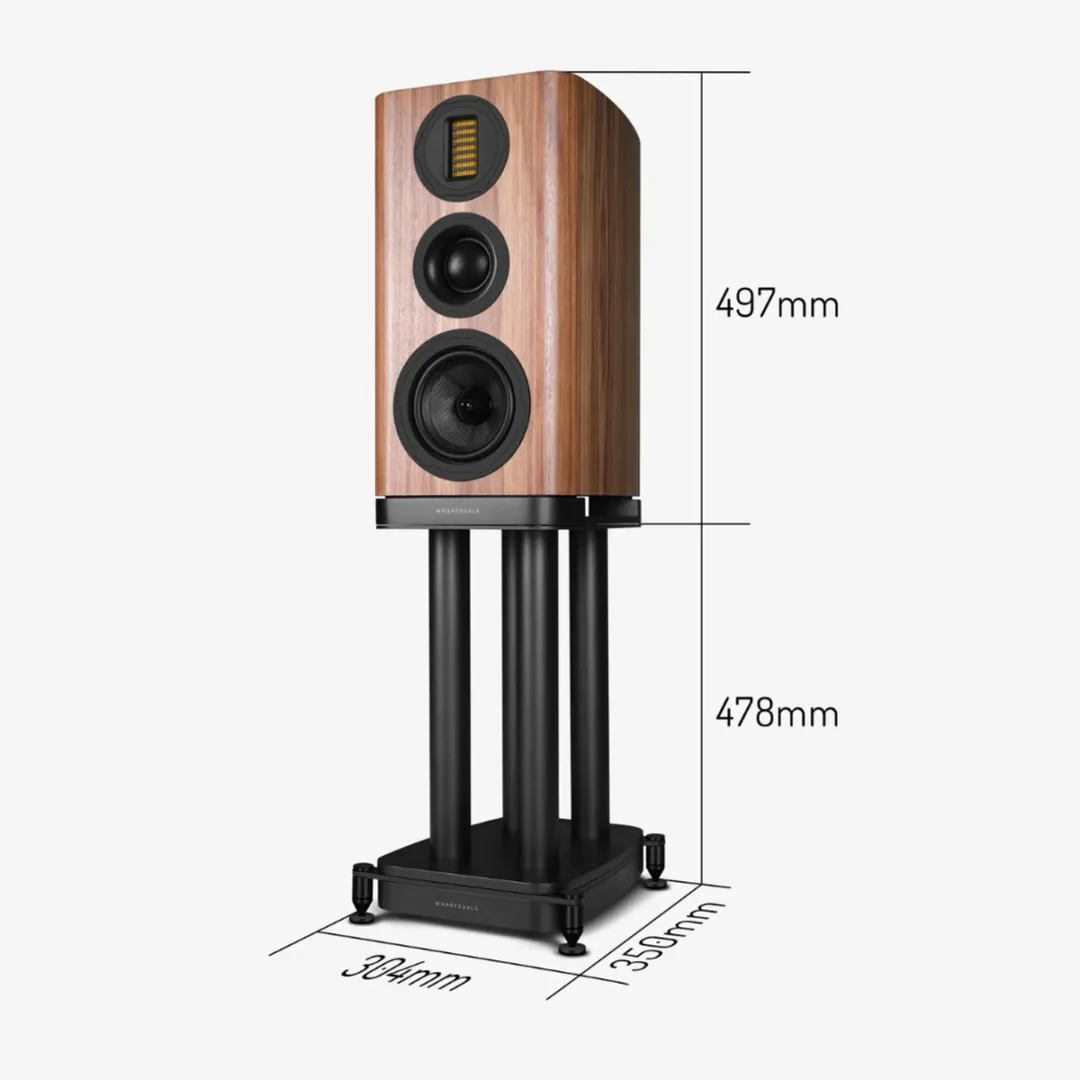 Wharfedale EVO 5.2 Stereo Set - Passieve 3-Weg Luidsprekers Walnoot