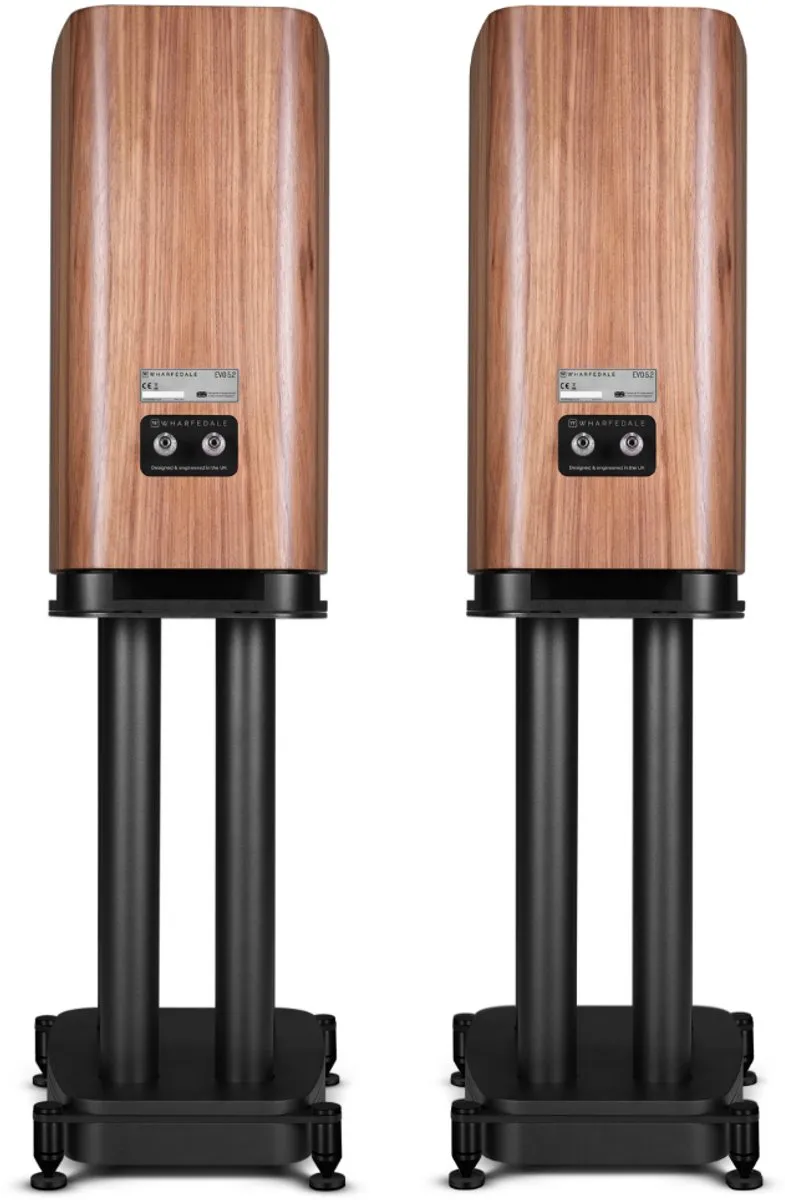 Wharfedale EVO 5.2 Stereo Set - Passieve 3-Weg Luidsprekers Walnoot