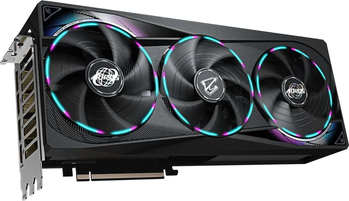 Gigabyte NVIDIA GeForce RTX 5070 AORUS MASTER GV-N5070AORUS M-12GD Videokaart - 12GB GDDR7