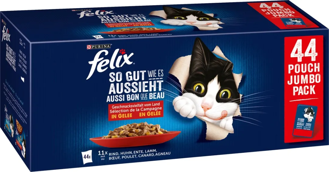 Felix Katten Natvoer Adult Diverse Smaken Geleipack