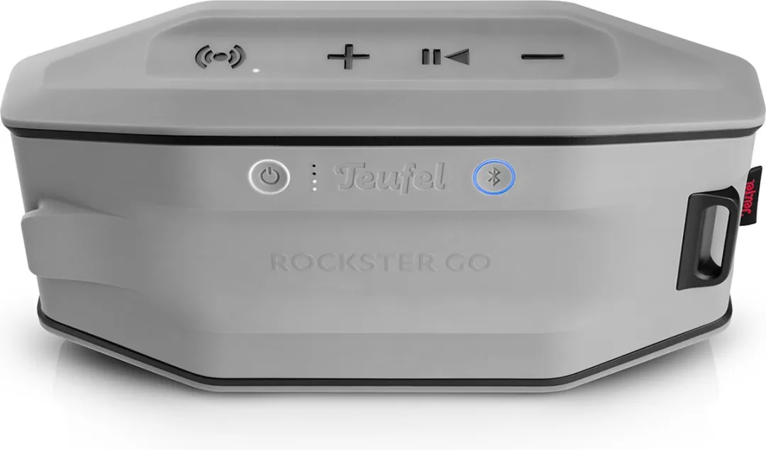 Teufel Rockster Go 2 Bluetooth Speaker - IPX67 - Grijs & Zwart - afbeelding 6 van 6