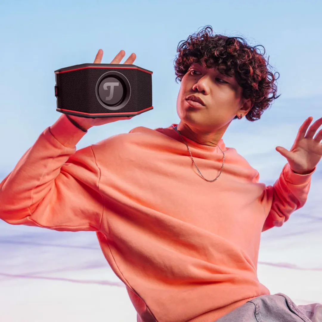 Teufel Rockster Go 2 Bluetooth Speaker - IPX67 - Grijs & Zwart