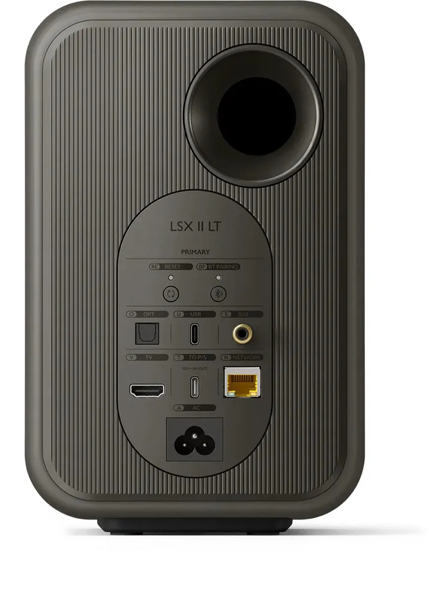 KEF LSX II LT Draadloze HiFi-luidsprekers - Graphite Grey