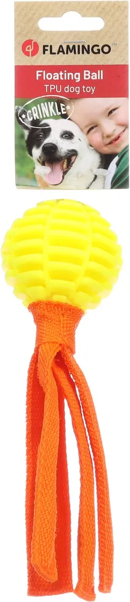 Flamingo HS LIPA TPU Bal Geel/Oranje 21x6,4x6,4cm