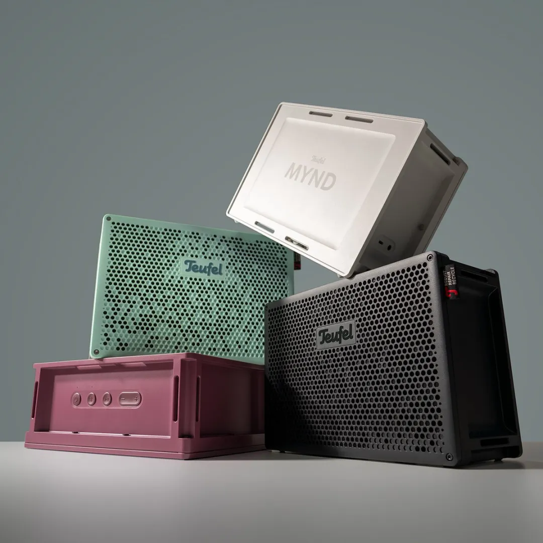 Teufel MYND Draadloze Bluetooth Speaker - IPX67 - 42 uur - Zwart