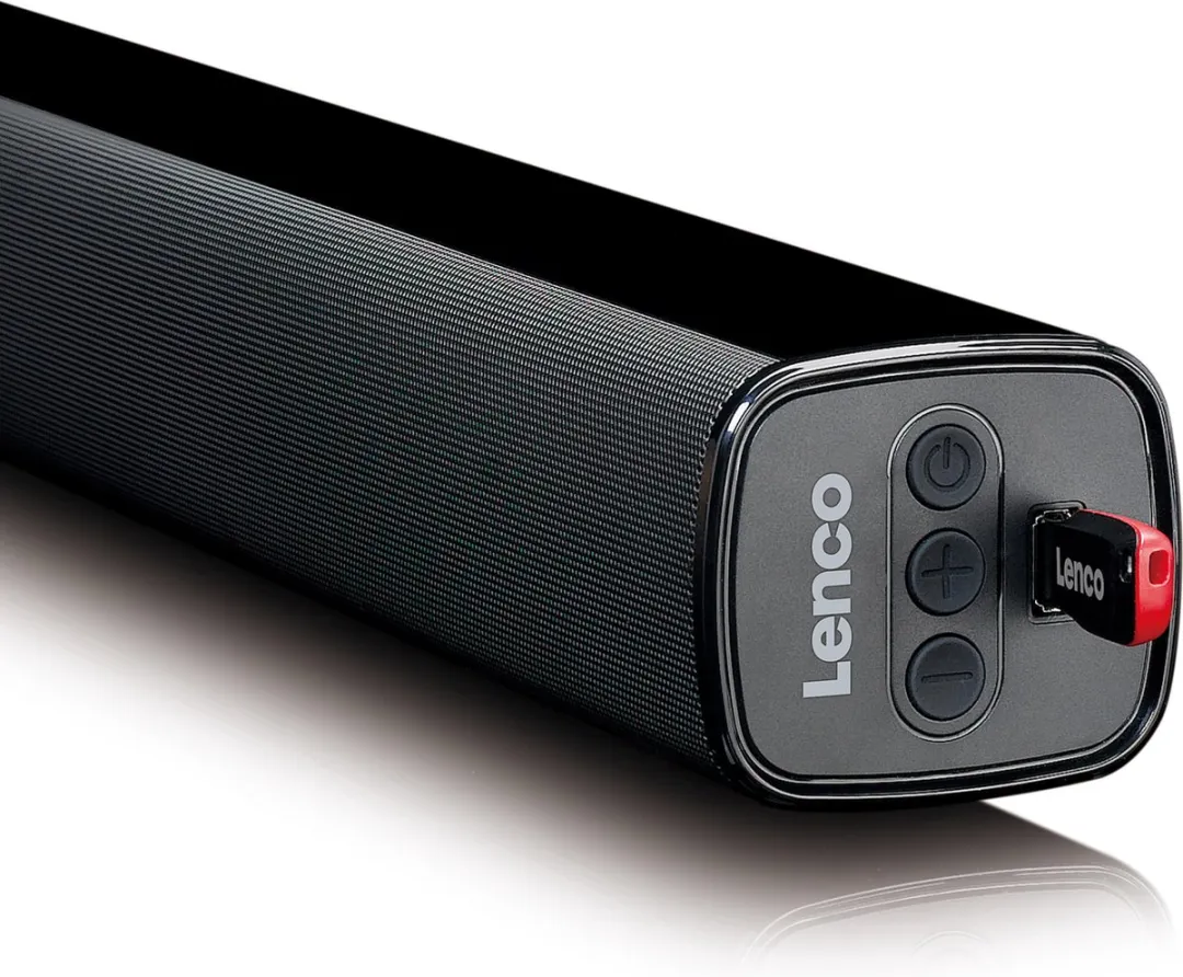 Lenco SB-080BK Soundbar - Bluetooth HDMI AUX - Zwart