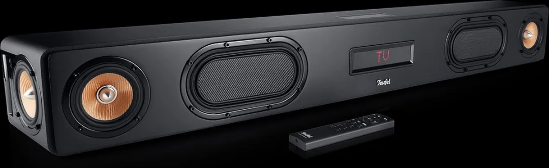 Teufel Cinebar Ultima Power Edition Soundbar - Draadloze subwoofer T 10 - Zwart - afbeelding 6 van 6