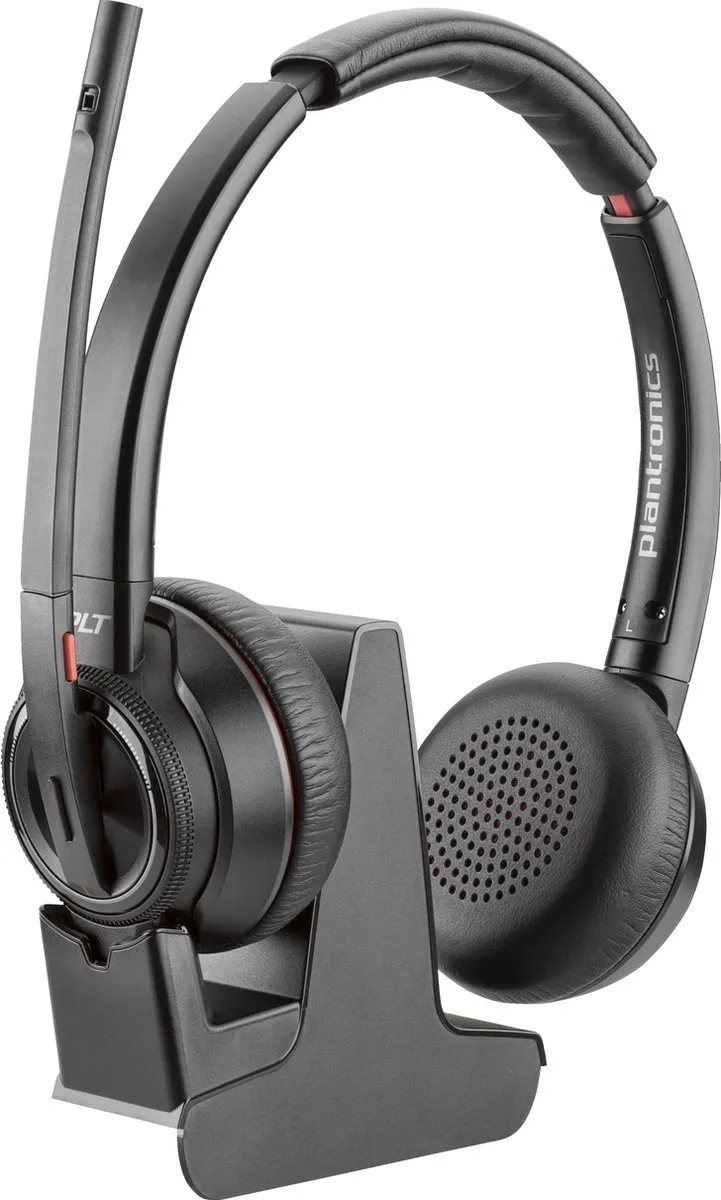 Poly Savi 8220 UC DECT Headset - Zwart
