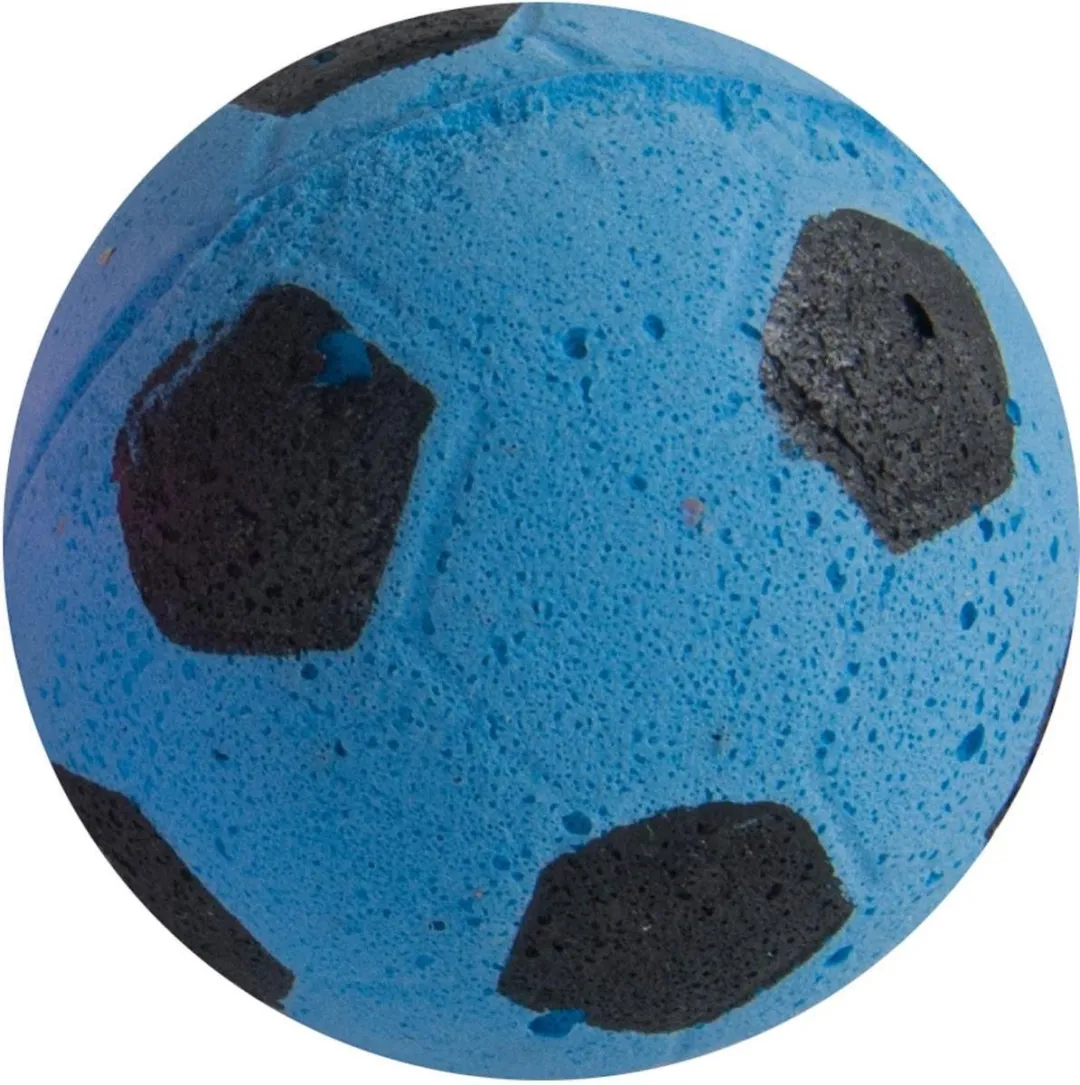 Flamingo Kattenspeelgoed Sponzen Voetballen 4cm - 2 Stuks