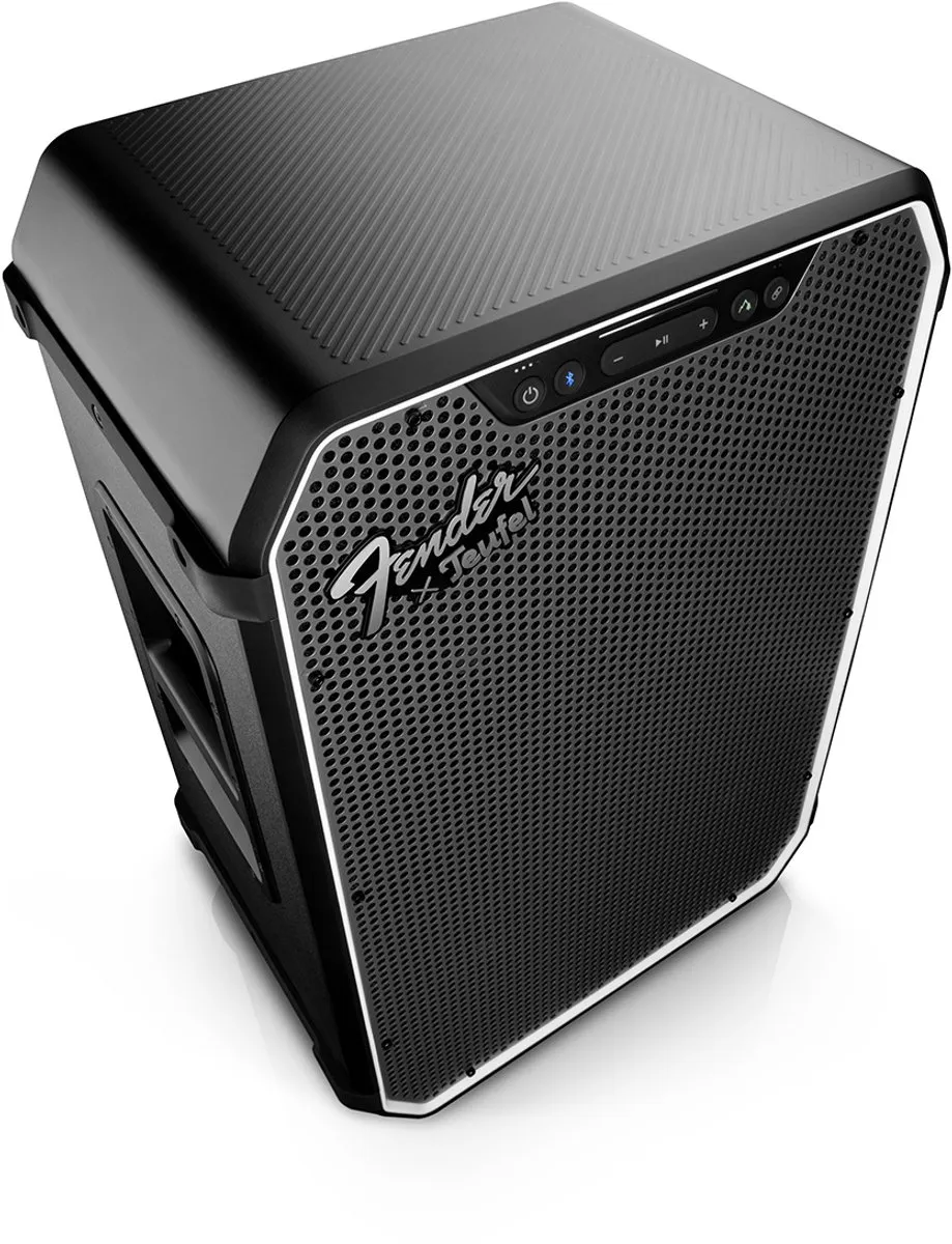 Teufel Fender ROCKSTER NEO 107002737 Draagbare Bluetooth Speaker - 130dB - Black & Steel