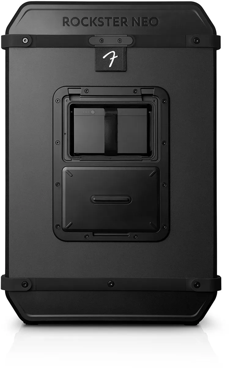 Teufel Fender ROCKSTER NEO 107002737 Draagbare Bluetooth Speaker - 130dB - Black & Steel