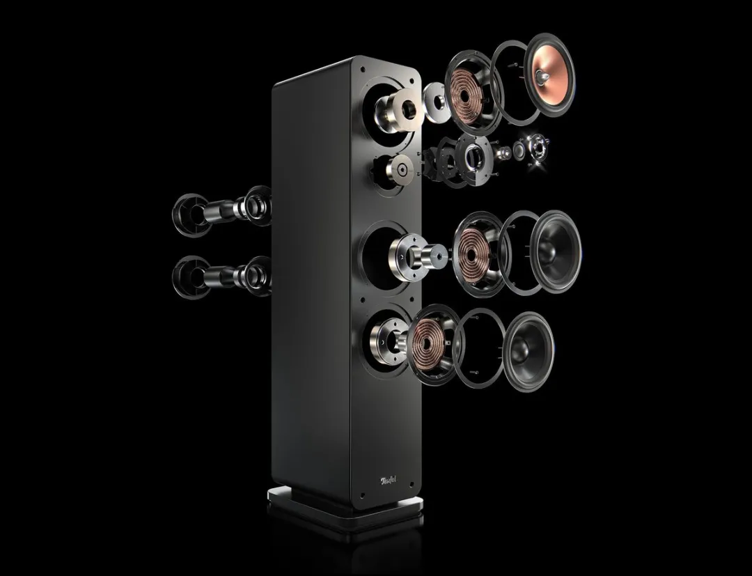 Teufel ULTIMA 40 Mk4 Hifi Vloerstaanders - 3-kanaals - Zwart